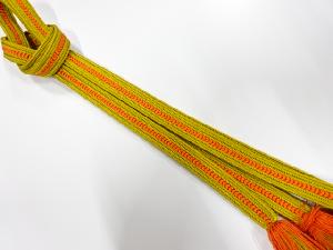 正絹　撚り房　手組帯締め